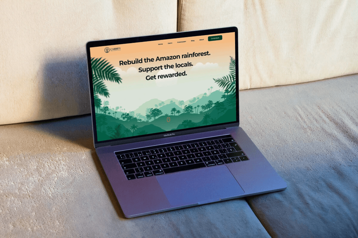 Carbify rainforest website